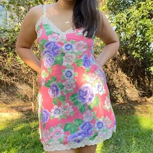 Vintage Victoria’s Secret floral slip